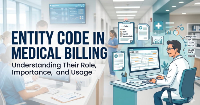 what is entity code in medical billing in detail