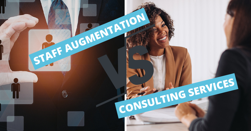staff augmentation vs consulting services